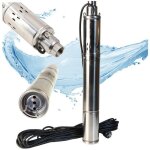 Pompe immerg�e 3 deep 1800 (250 w 1800 l / h hauteur max. 70 m) - pompe � eau profond en acier inox - ...