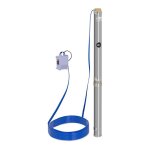 Pompe immerg�e pompe de puits submersible refoulement - 10 800 l / h - 2 200 watts - acier inoxydable ...