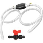 Pompe manuelle � eaupompe pour essence gaz huile carburant avec 2 tuyaux de siphon r�sistants en pvc ...