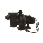 Pompe de piscine - edg by aqualux international - 1cv - d�bit 16 m� / h - couvercle quicklock - pr�filtre ...