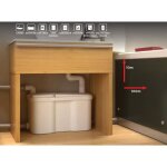 Station de relevage - watermatic - vd120 - gros d�bit - refoulement 10 m - 500 w