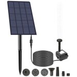 Pompe solaire pour bassin - virex� - 25 w - a�rateur solaire - �nergie solaire - moteur sans balais