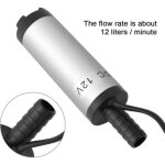 Pompe submersible dacier inoxydable de 12v 3. 8cm pour loutil 8500r - m de ravitaillement en carburant ...