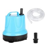 Pompe submersible - wasdk - 1100 l / h - ultra silencieuse - tuyau de 150 cm - 1. 5 m de hauteur