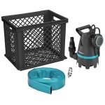 Pompe submersible - gardena - 10 500 l / h - hauteur de refoulement 6m - kit tuyau plat inclus