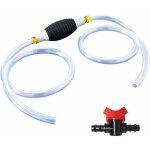 Pompe transfert carburant manuelle siphon - 1 d�bit �lev� essence diesel eau liquide urgence ext�rieur ...