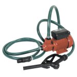 Pompe pour le transfert du gasoil - electrique - 370w - débit 40l / min - hauteur 6m - prête à lemploi ... Pompe pour le transfert du gasoil - electrique - 370w - débit 40l / min - hauteur 6m - prête à lemploi ...
