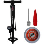 Pompe  vlo sur pied - dunlop - noir - manomtre analogique - double tte - accessoires inclus