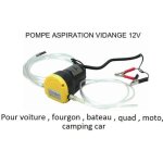 Pompe a vidange dhuile moteur par aspiration 12v