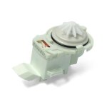 Pompe de vidange pour lave - vaisselle bosch 00215269 - blanc