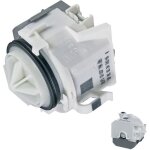 Pompe de vidange pour lave - vaisselle bosch siemens neff gaggenau - accessoire pour lave - vaisselle ...