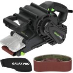 Ponceuse à bande - galax pro - 1010w - vitesse variable - 5 bandes de ponçage - sac à poussière Ponceuse à bande - galax pro - 1010w - vitesse variable - 5 bandes de ponçage - sac à poussière