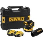 Ponceuse excentrique xr 18v 125 mm brushless dewalt - 2 batteries 5. 0ah + coffret tstak - sans chargeur ...