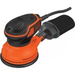 Ponceuse excentrique filaire - black&decker - ka199 - qs - 240w - 125mm