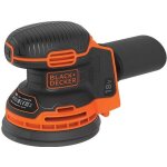 Ponceuse excentrique sans fil - black + decker - bdcros18n - xj - 18v - 125mm - avec 3 abrasifs - sans ...