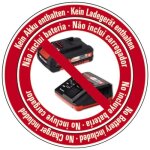 Einhell ponceuse excentrique sans fil te - rs 18 li - solo pxc (18v avec 1 abrasif) livr sans batterie ...
