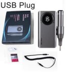 Ponceuse manucureperceuse � ongles �lectrique portable rechargeable 35000 tr - min ensemble de manucure ...