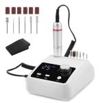 Ponceuse pour ongles electrique professionnelle 45000 prm lime � ongle electrique silencieuxkit manucure ...