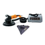 Ponceuse pltre feider fpep1200cpc 1200w  aspiration intgre plateau triangle