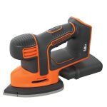 Ponceuse de dtail sans fil - black + decker - bdcds18n - xj - 18v - 6 abrasifs - sans batterie