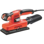 Ponceuse vibrante 1 / 3 feuille filaire 240w black + decker ( livre en coffret + 5 abrasifs) - ka320eka ...