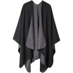 Poncho femme - Élégant - hiver - doux - taille unique - cachemire dimitation Poncho femme - Élégant - hiver - doux - taille unique - cachemire dimitation