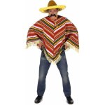Poncho mexicain adulte - multicolore