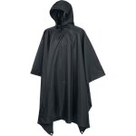 Poncho ripstop noir - brandit - taille unique - homme - automne / hiver