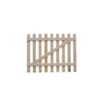 Portail 2 vantaux en kit sapin 3m50