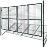 Portail de clture en grillage galvanise 289 x 175 cm / 306 x 225 cm