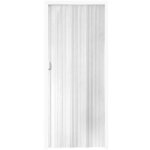 Porte accordéon pliante pvc salle de bain extensible coulissante largeur 80 cm blanc 08 0000547 Porte accordéon pliante pvc salle de bain extensible coulissante largeur 80 cm blanc 08 0000547