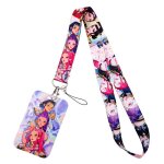 Porte badge avec cordon porte - cartes d�tachables cartes didentit� cl�s billets fournitures de bureau ...