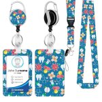 Porte badgeporte badges didentification enrouleur�tiquette de nom r�tractable avec cordon tour de coupour ...