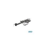 Porte bagage - aluminium - noir - fixation sur tige de selle - d�port sacoche - charge max 10 kg