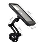 Porte - bagages vlosupport de tlphone portable lastique universel en silicone pour moto rsistant ...