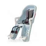 Porte bebe avant polisport guppy fixation sur cadre mini bleu blanc