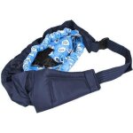 Porte b�b� �charpe portebb - bleu - r�glable - jusqu� 9kg