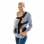 Porte - b�b� ergonomique amazonas smart carrier noir - ventral / dorsal - pour b�b� de 0 � 3 ans