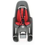 Porte - bb - hamax - zenith relax - fixation cadre - gris / rouge