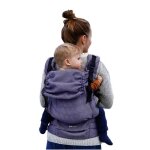 Porte - b�b� kinder hop multi grow diamond 100% lilas - kinder hop - ergonomique - respirant - ajustable ...