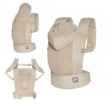 Porte - b�b� kinderkraft carrybee ergonomique respirant r�glable l�ger capuche coton maille 3 mois � ...