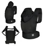 Porte - b�b� kinderkraft carrybee physiologique confort portage avant dos tissu a�r� soutien b�b� 20 ...