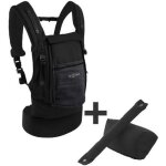 Love radius - porte - bébé physiocarrier + pack accessoires noir poche anthracite Love radius - porte - bébé physiocarrier + pack accessoires noir poche anthracite