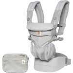Porte - bébé physiologique ergobaby omni 360 cam gris perle - 4 positions de portage Porte - bébé physiologique ergobaby omni 360 cam gris perle - 4 positions de portage