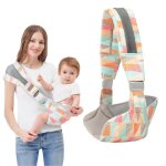 Porte bebe r�glable �charpe de portage pour bebe de 3 � 36 mois