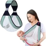Porte - bébé respirant - marque - modèle - réglable en maille 3d - jusquà 18kg - vert Porte - bébé respirant - marque - modèle - réglable en maille 3d - jusquà 18kg - vert
