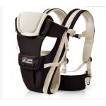Porte - bb ventral et dorsal randonne 4 en 1 sac  dos respirant pour vacances sportives - kaki