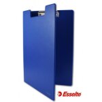 Porte - bloc a4 - esselte - plastifi - pince en mtal - couleur bleu - mixte