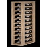Porte - bouteilles - godello - er2031 - chêne massif - capacité 10 bouteilles - style classique Porte - bouteilles - godello - er2031 - chêne massif - capacité 10 bouteilles - style classique