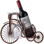 Porte bouteille de vin creatif fer forg mtal tricycle casier  vin dcoration retro style presentoir ...